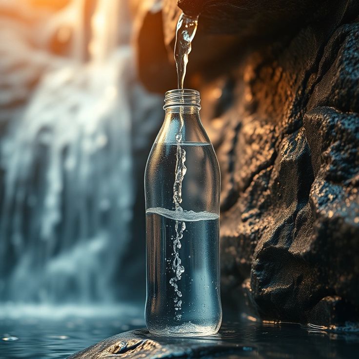 Calm horizon illustration